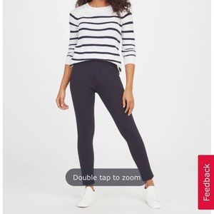 Spanx, perfect black pant, ankle 4 pocket